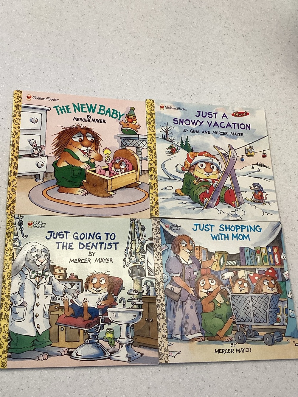 Little Critter Golden Books Bundle of 4  Storybook Set - Multicolor
